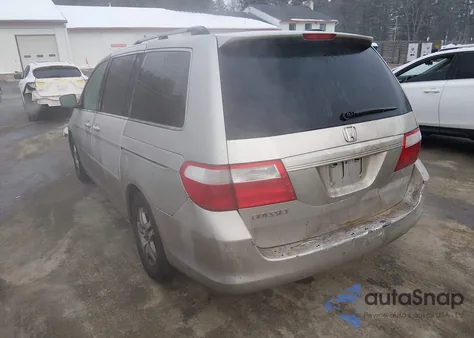2007 Honda Odyssey Ex z USA, uszkodzony, nr VIN 5FNRL38447B449216
